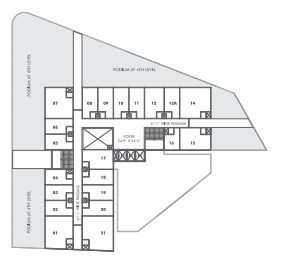  rainart Single Tower Cluster Plan