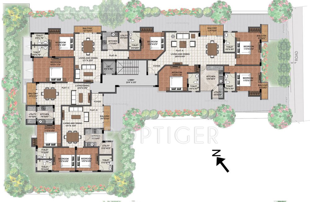 sumanth sreshta sastha Cluster Plan