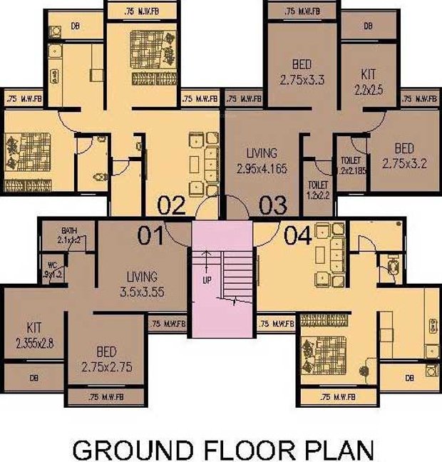 Images for Cluster Plan of Bayama Raje Shivaji Sankul