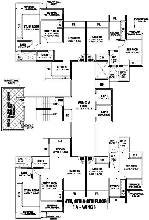 pallazo Images for Cluster Plan of Shankheshwar Pallazo