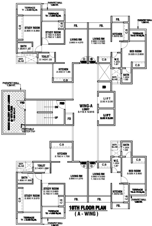 pallazo Images for Cluster Plan of Shankheshwar Pallazo