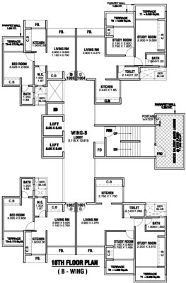  pallazo Images for Cluster Plan of Shankheshwar Pallazo