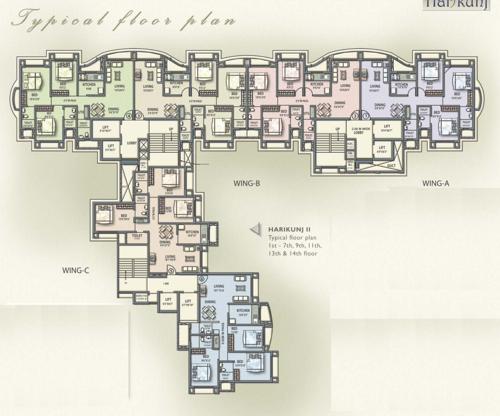  hari-kunj-ii Images for Cluster Plan of Kukreja Hari Kunj II