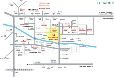  parkview Images for Location Plan of Gulmohar Parkview