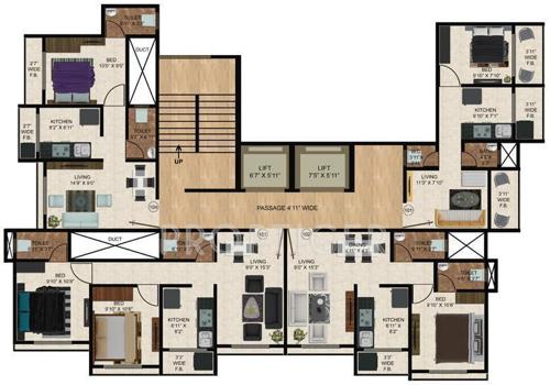  landmark Images for Cluster Plan of Beauty Landmark