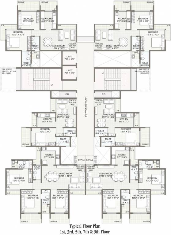 Images for Cluster Plan of Space India Builders and Developers Pratik Renaissance