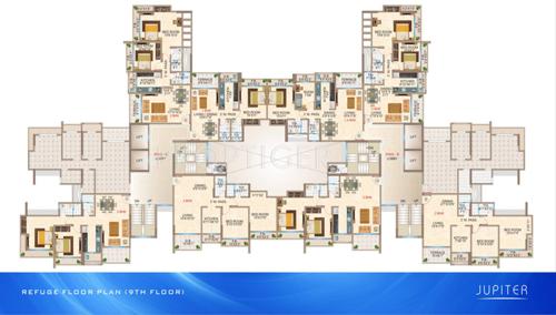 Images for Cluster Plan of Bhakti Galaxy Residences Images for Cluster Plan of Bhakti Galaxy Residences