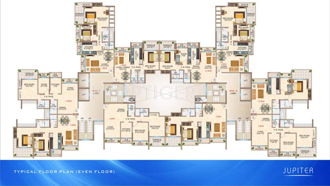 Images for Cluster Plan of Bhakti Galaxy Residences