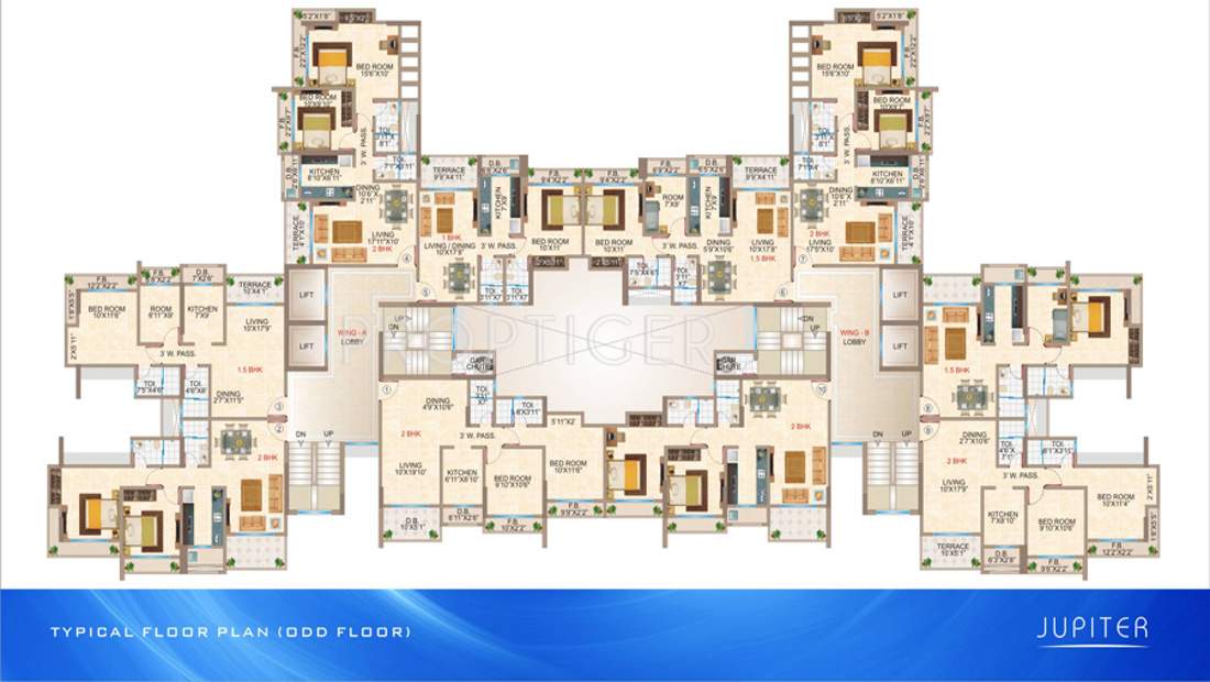 Images for Cluster Plan of Bhakti Galaxy Residences