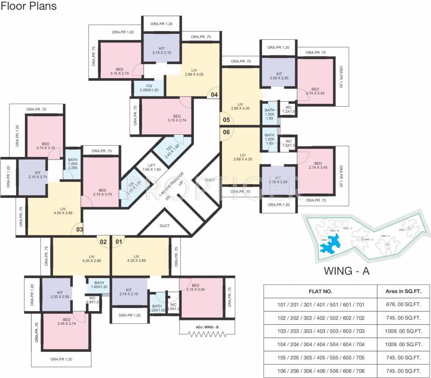Images for Cluster Plan of GBK Vishwajeet Green