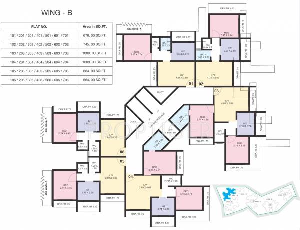 Images for Cluster Plan of GBK Vishwajeet Green