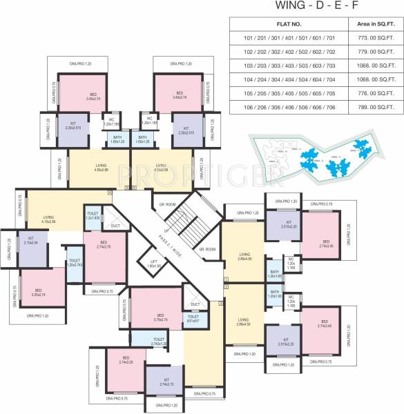 Images for Cluster Plan of GBK Vishwajeet Green