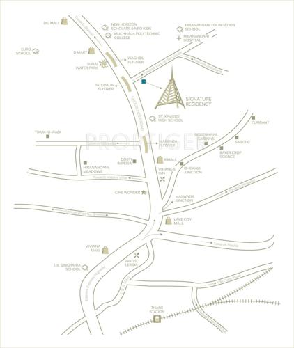  signature-residency Images for Location Plan of Shree Signature Residency
