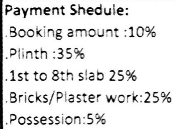 daisy-gardens Construction Linked Payment (CLP) Payment Plan