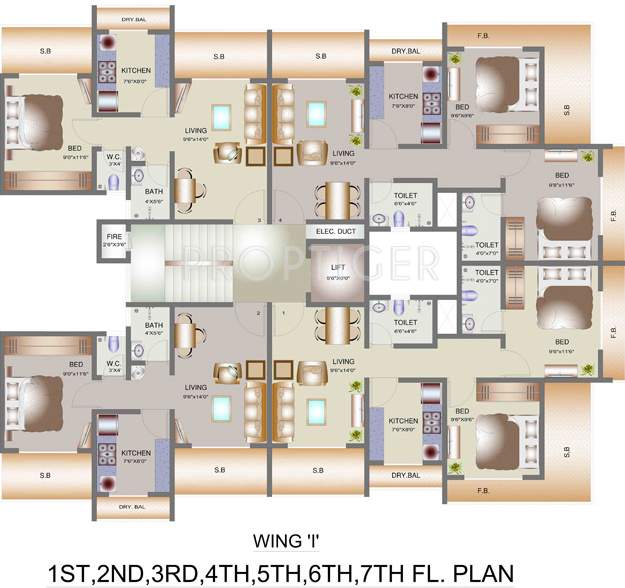 Images for Cluster Plan of Tharwani Vedant Nakshatra