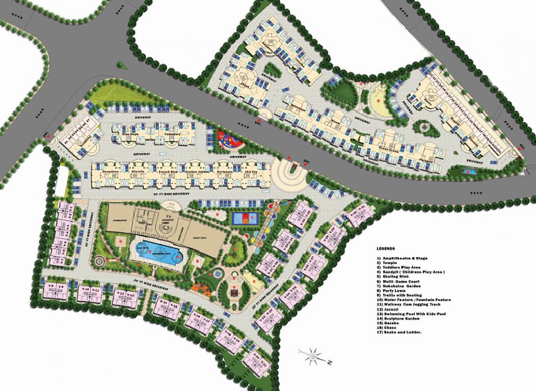 Images for Layout Plan of Tharwani Vedant Nakshatra