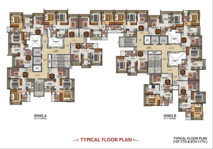  vedanta Tower 1 Cluster Plan