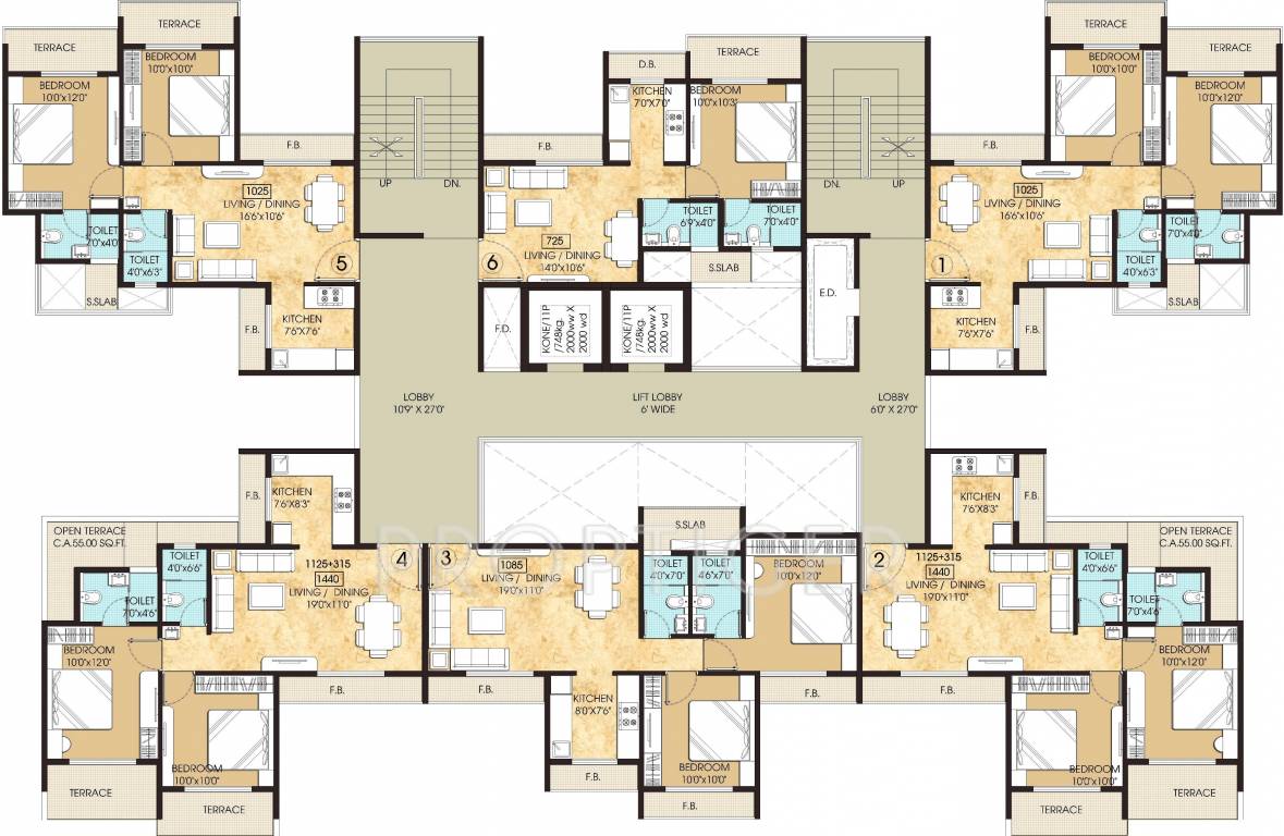 Images for Cluster Plan of Sunny Orchid Bliss