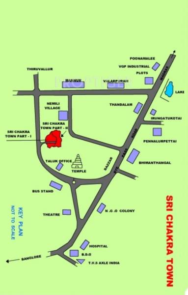 Images for Location Plan of VGP Sri Chakra Town