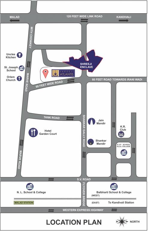 Images for Location Plan of Shreeji Atlantis