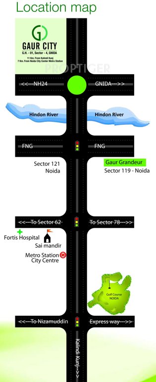 Images for Location Plan of Gaursons 1st Avenue
