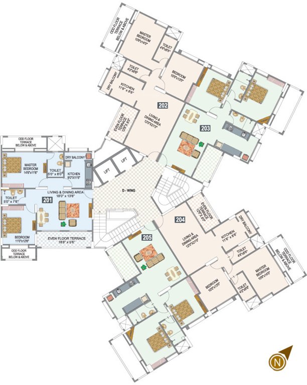 Images for Cluster Plan of Lushlife Sky Heights Phase 2