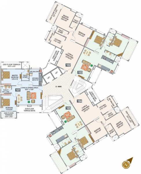 Images for Cluster Plan of Lushlife Sky Heights Phase 2