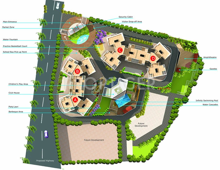 Images for Layout Plan of Lushlife Sky Heights Phase 2