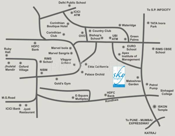 Images for Location Plan of Lushlife Sky Heights Phase 2