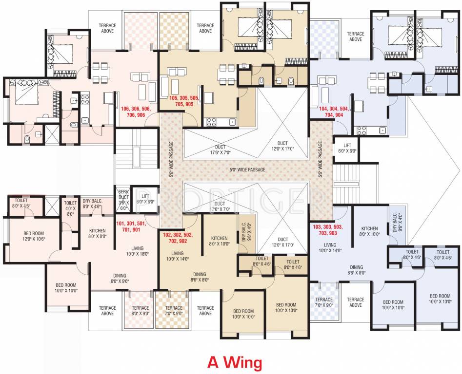 Images for Cluster Plan of Nirman Silver Mist