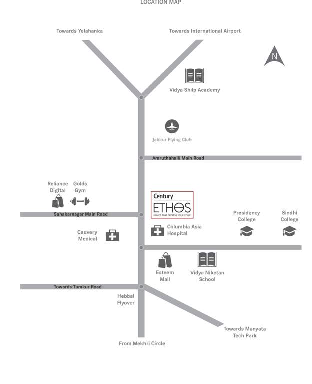  ethos Images for Location Plan of Century Ethos