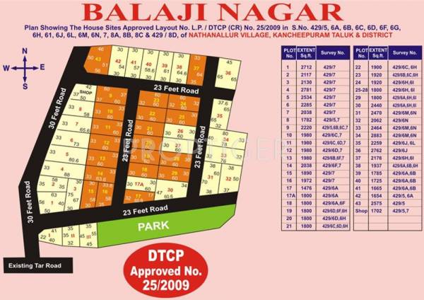 Images for Layout Plan of Mano Balaji Nagar