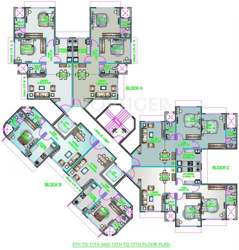  shaan Images for Cluster Plan of Sabari Shaan