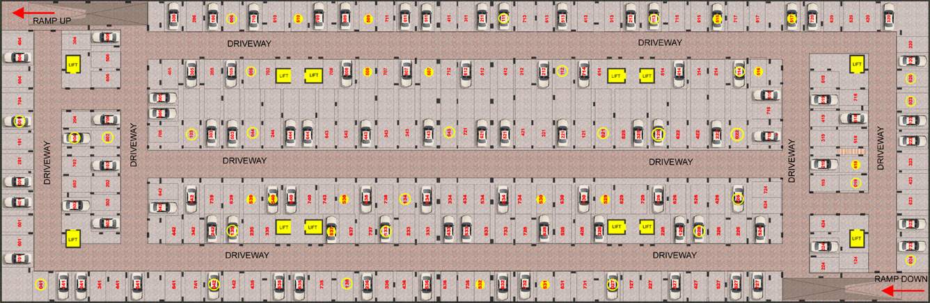 platinum lifestyle Images for Cluster Plan of Sai Platinum Lifestyle