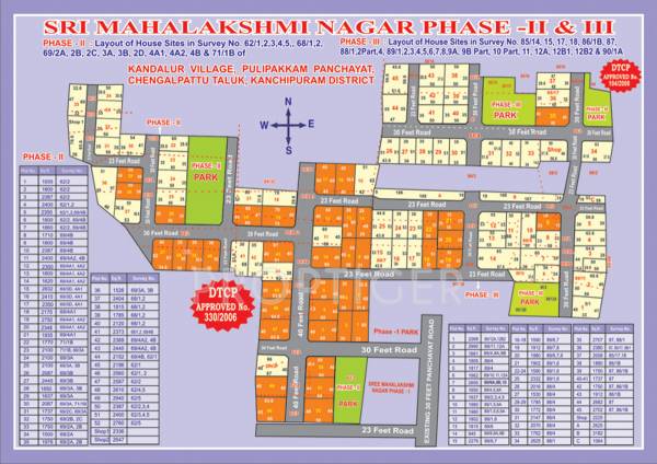 Images for Layout Plan of Mano Sri Mahalakshmi Nagar