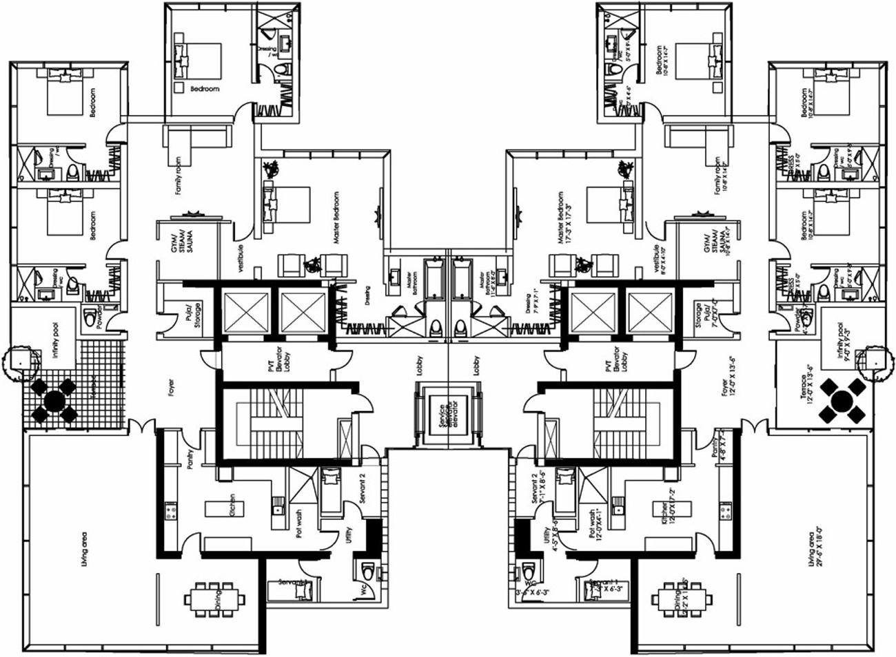 1740 sq ft 3 BHK 3T Apartment for Sale in Jaypee Greens Kube Sector 128 ...