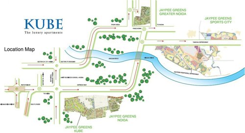  kube Images for Location Plan of Jaypee Kube