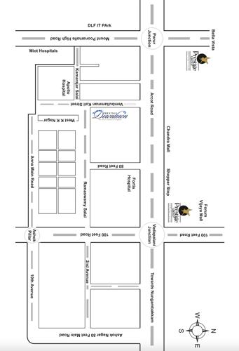 Images for Location Plan of Prestige Downtown downtown Images for Location Plan of Prestige Downtown