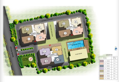 Images for Master Plan of Prestige Downtown downtown Images for Master Plan of Prestige Downtown