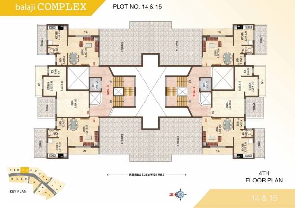 Images for Cluster Plan of JBD Balaji Complex