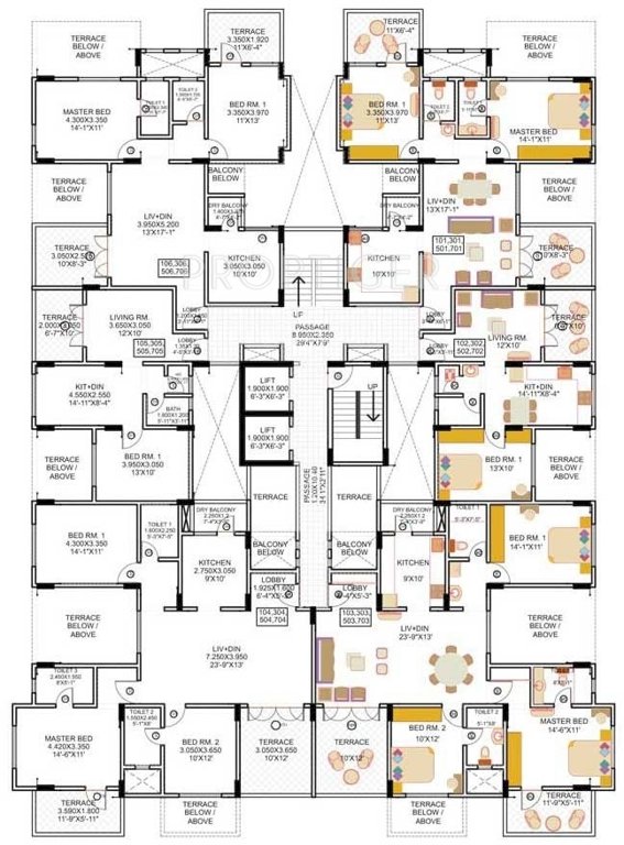Images for Cluster Plan of Sudhir Armaan