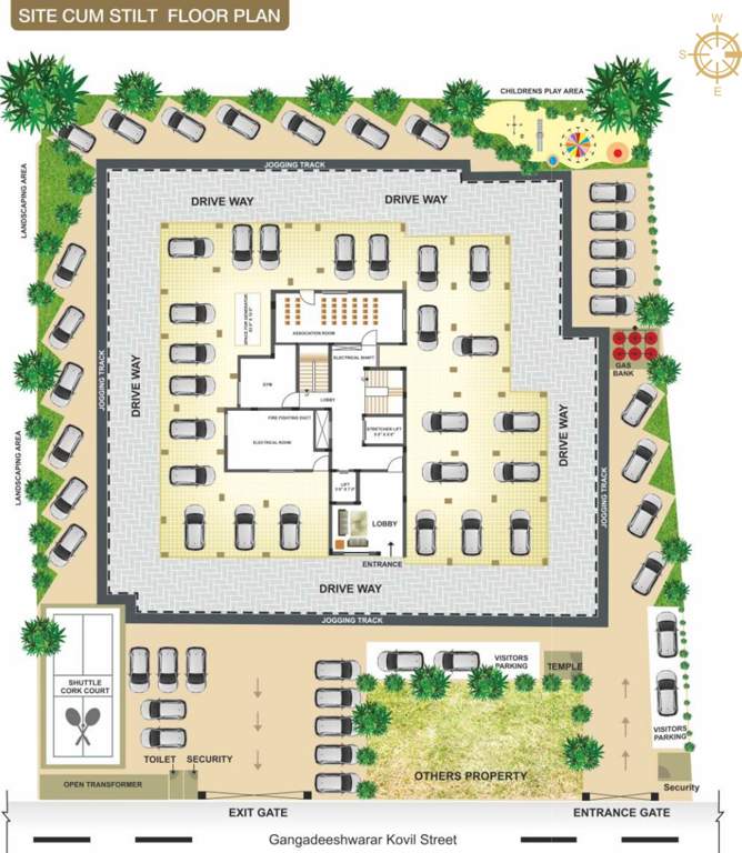 Images for Cluster Plan of Nu Sree Nivas