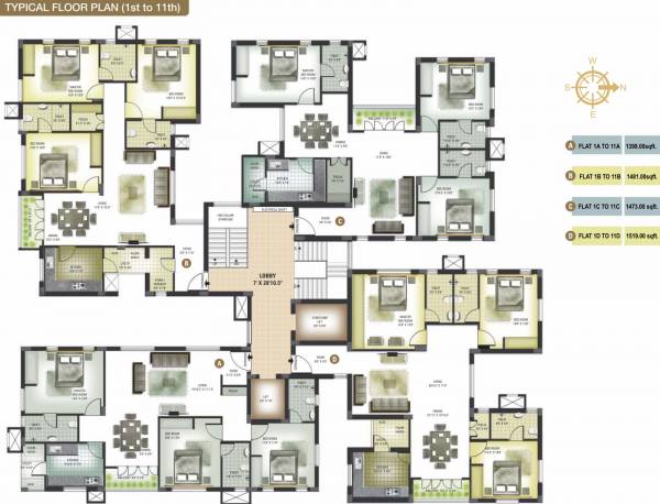 Images for Cluster Plan of Nu Sree Nivas