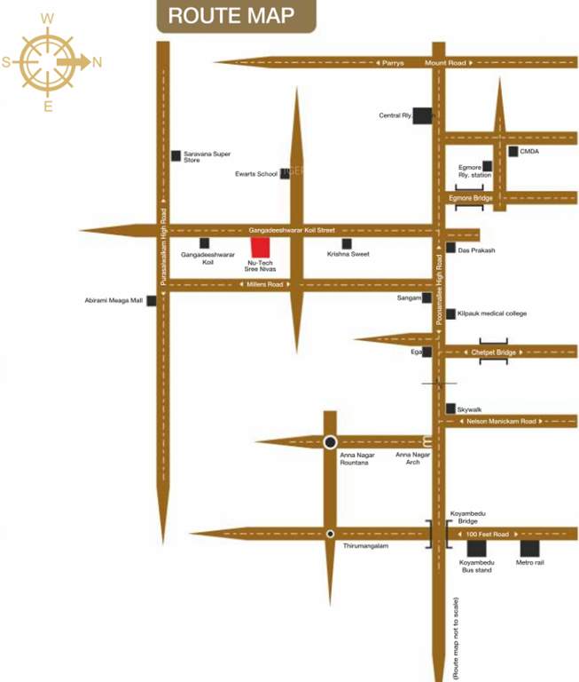 sree nivas Images for Location Plan of Nu Sree Nivas