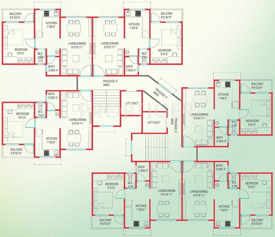 Images for Cluster Plan of Spark Urban Bliss