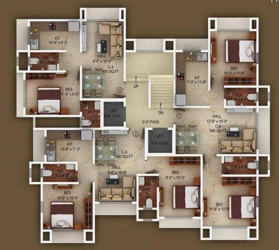  urban bliss Wing A Cluster Plan