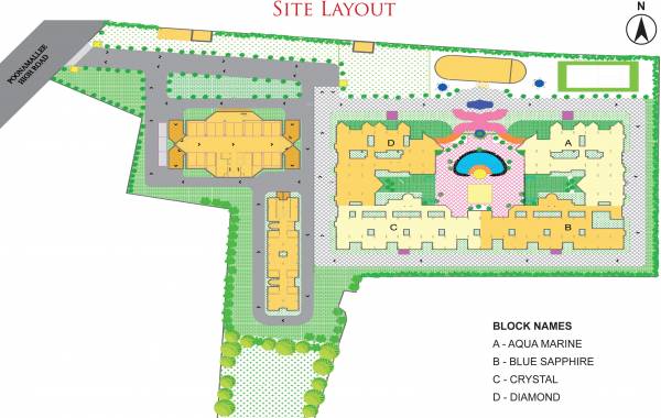  alaka-palazzo Layout Plan