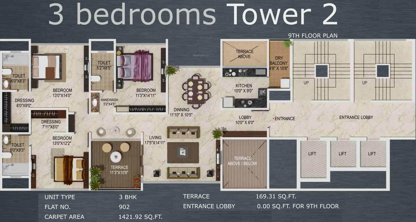  sky one Images for Cluster Plan of Paranjape Sky One