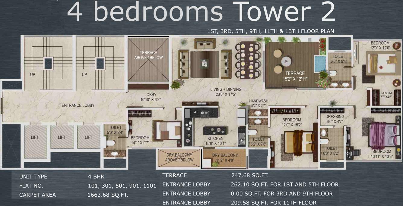  sky one Images for Cluster Plan of Paranjape Sky One