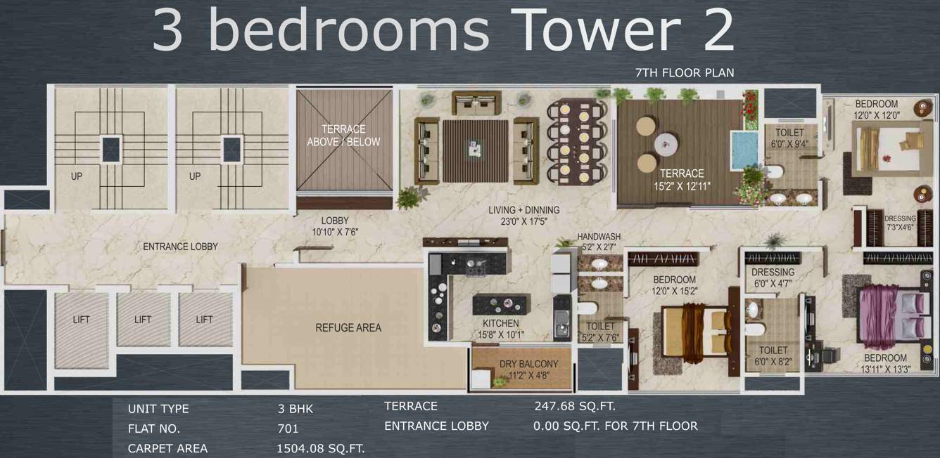  sky one Images for Cluster Plan of Paranjape Sky One